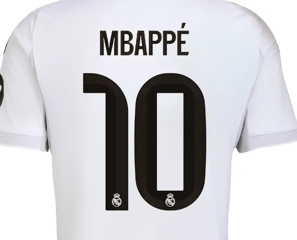 Replica Mbappé Real Madrid thuisshirt 2025-26